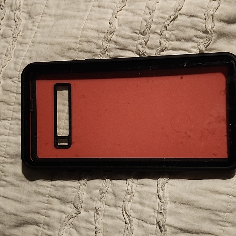 Pink and black samsung s10 5G punkcase